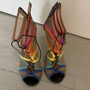 Rare Rainbow Ferragamo Heels